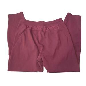Lululemon Men’s Jogger Pants Sz M Burgundy Maroon Athletic Tapered Leg Casual